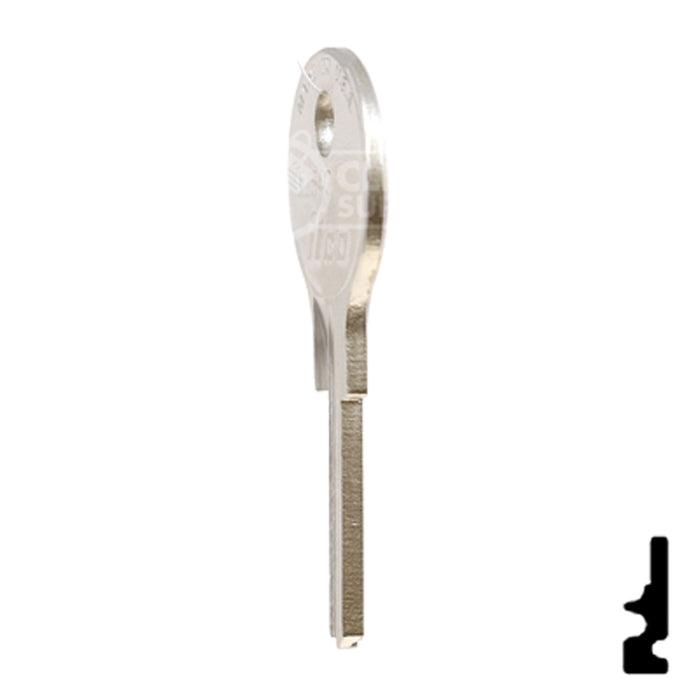Uncut Key Blank | Fort | ML54G Office Furniture-Mailbox Key Ilco