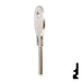 Uncut Key Blank | Fort | ML54G Office Furniture-Mailbox Key Ilco
