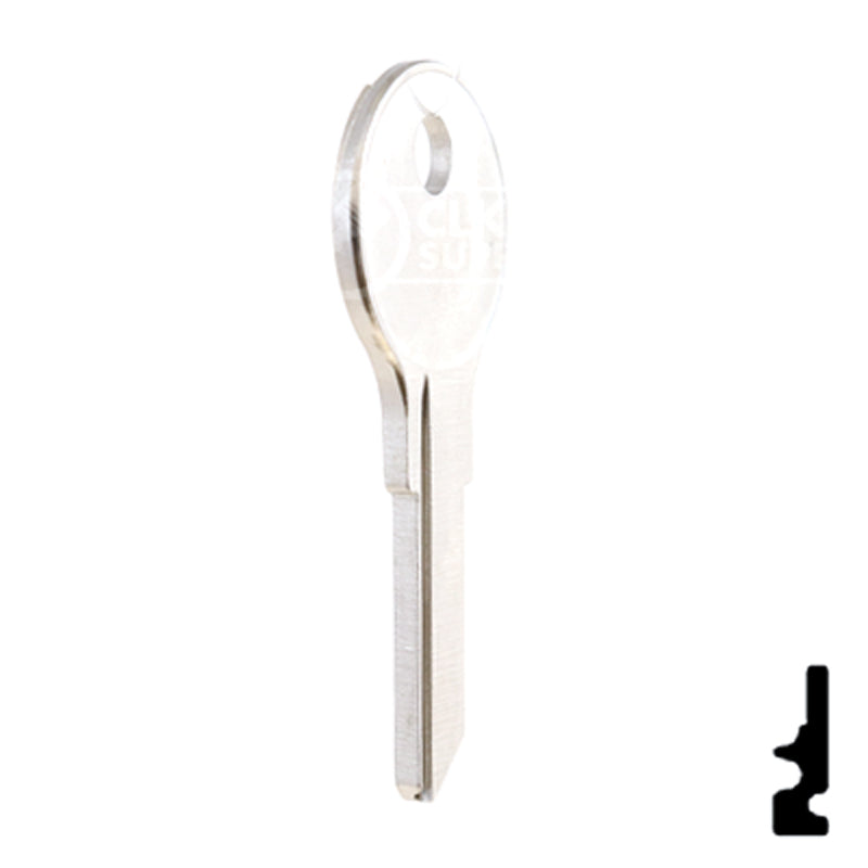 Uncut Key Blank | Fort | ML54G Office Furniture-Mailbox Key Ilco