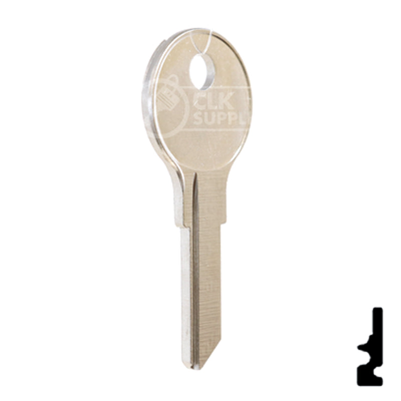Uncut Key Blank | Fort | ML54G Office Furniture-Mailbox Key Ilco