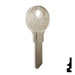 Uncut Key Blank | Fort | ML54G Office Furniture-Mailbox Key Ilco