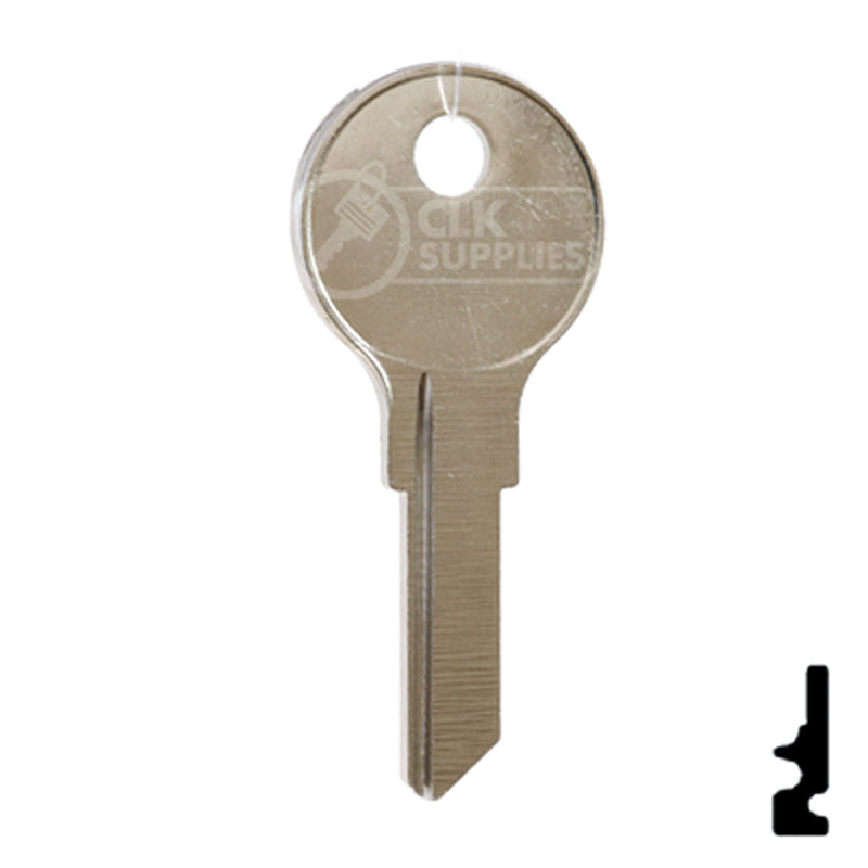 Uncut Key Blank | Fort | ML54G Office Furniture-Mailbox Key Ilco
