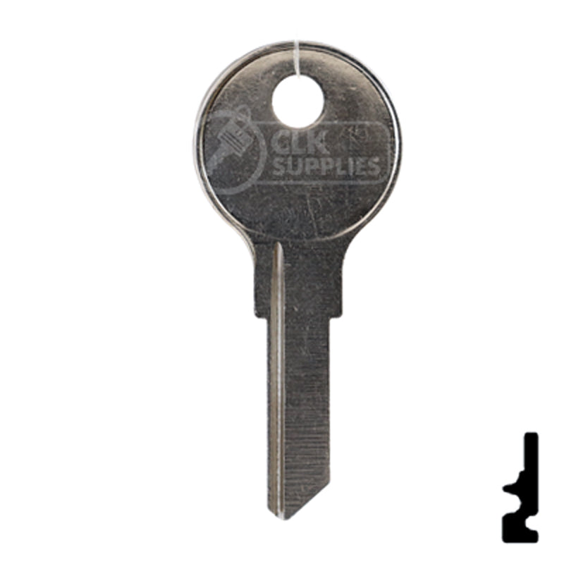 Uncut Key Blank | Fort | ML54G Office Furniture-Mailbox Key Ilco