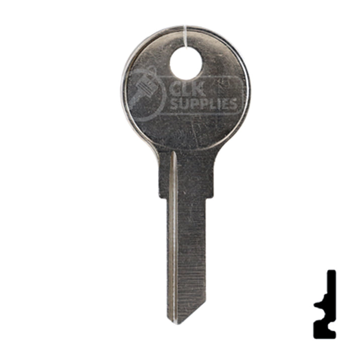 Uncut Key Blank | Fort | ML54G Office Furniture-Mailbox Key Ilco