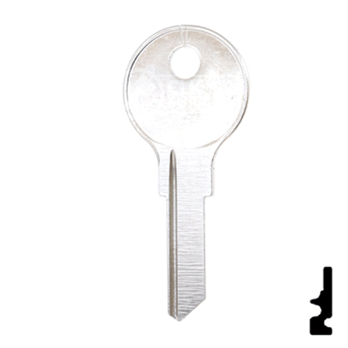 Uncut Key Blank | Fort | ML54G Office Furniture-Mailbox Key Ilco