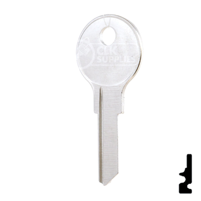 Uncut Key Blank | Fort | ML54G Office Furniture-Mailbox Key Ilco