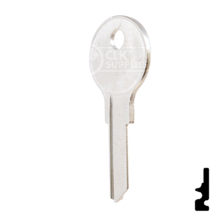 Uncut Key Blank | Fort | ML54G Office Furniture-Mailbox Key Ilco