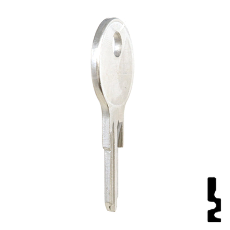 Uncut Key Blank | Fort | S54G Office Furniture-Mailbox Key Ilco