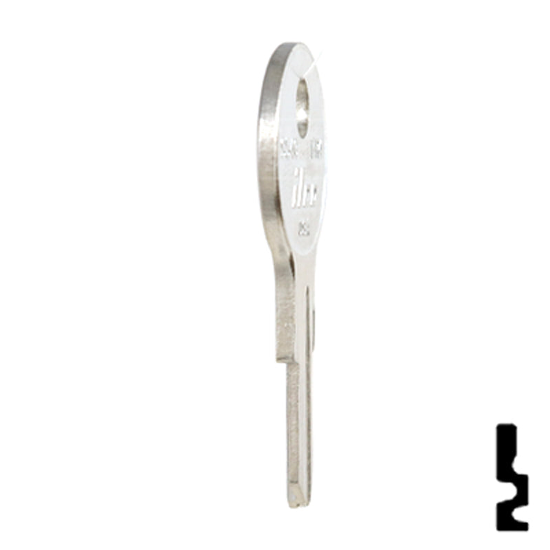 Uncut Key Blank | Fort | S54G Office Furniture-Mailbox Key Ilco