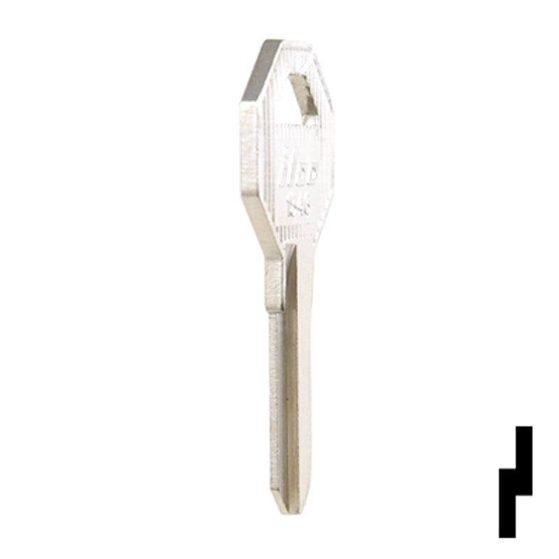 Uncut Key Blank | Gas Cap | 1546 Office Furniture-Mailbox Key Ilco