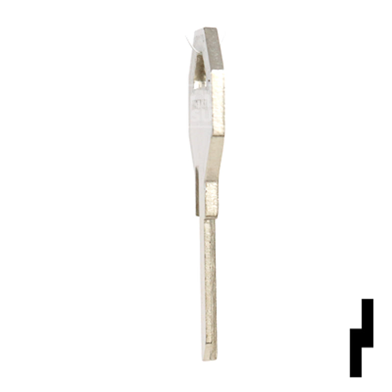 Uncut Key Blank | Gas Cap | 1546 Office Furniture-Mailbox Key Ilco