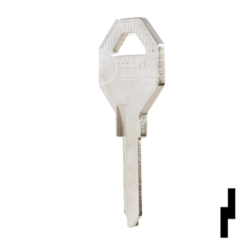 Uncut Key Blank | Gas Cap | 1546 Office Furniture-Mailbox Key Ilco