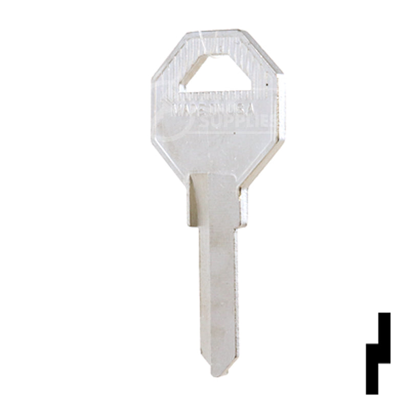 Uncut Key Blank | Gas Cap | 1546 Office Furniture-Mailbox Key Ilco