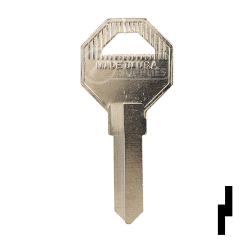 Uncut Key Blank | Gas Cap | 1546 Office Furniture-Mailbox Key Ilco