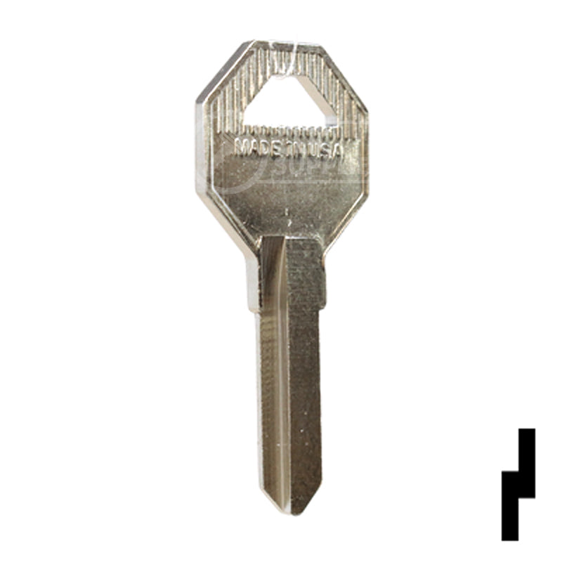 Uncut Key Blank | Gas Cap | 1546 Office Furniture-Mailbox Key Ilco