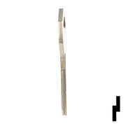 Uncut Key Blank | Gas Cap | 1546 Office Furniture-Mailbox Key Ilco