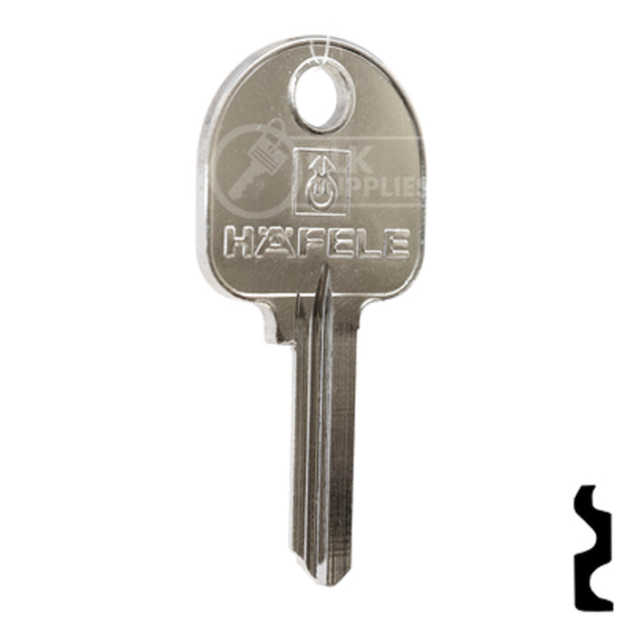 Uncut Key Blank | Hafele | BD143 Office Furniture-Mailbox Key Framon Manufacturing Company, Inc