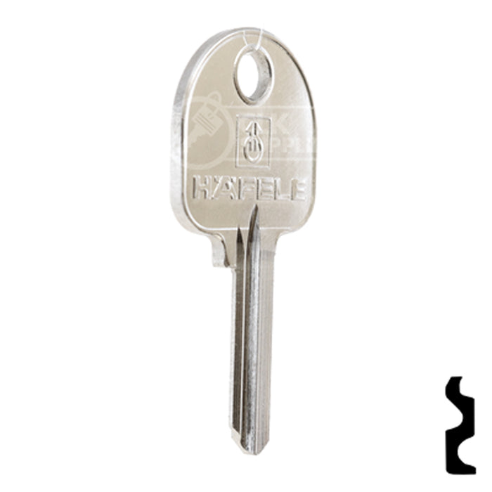 Uncut Key Blank | Hafele | BD143 Office Furniture-Mailbox Key Framon Manufacturing Company, Inc