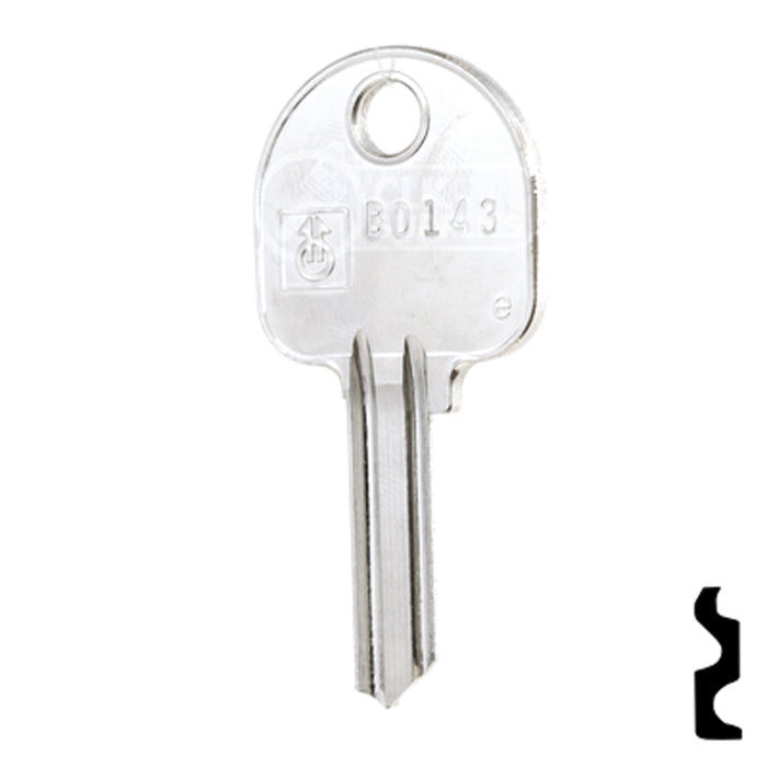 Uncut Key Blank | Hafele | BD143 Office Furniture-Mailbox Key Framon Manufacturing Company, Inc