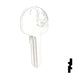 Uncut Key Blank | Hafele | HAF-2D Office Furniture-Mailbox Key JMA USA