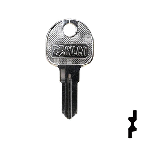 Uncut Key Blank | Hafele | HF74R Office Furniture-Mailbox Key Ilco