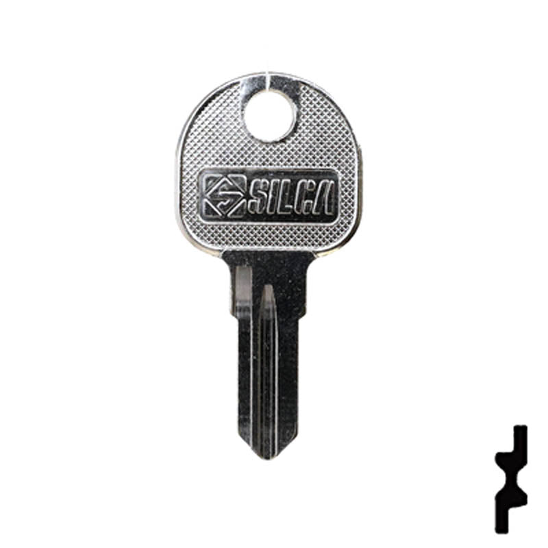 Uncut Key Blank | Hafele | HF74R Office Furniture-Mailbox Key Ilco