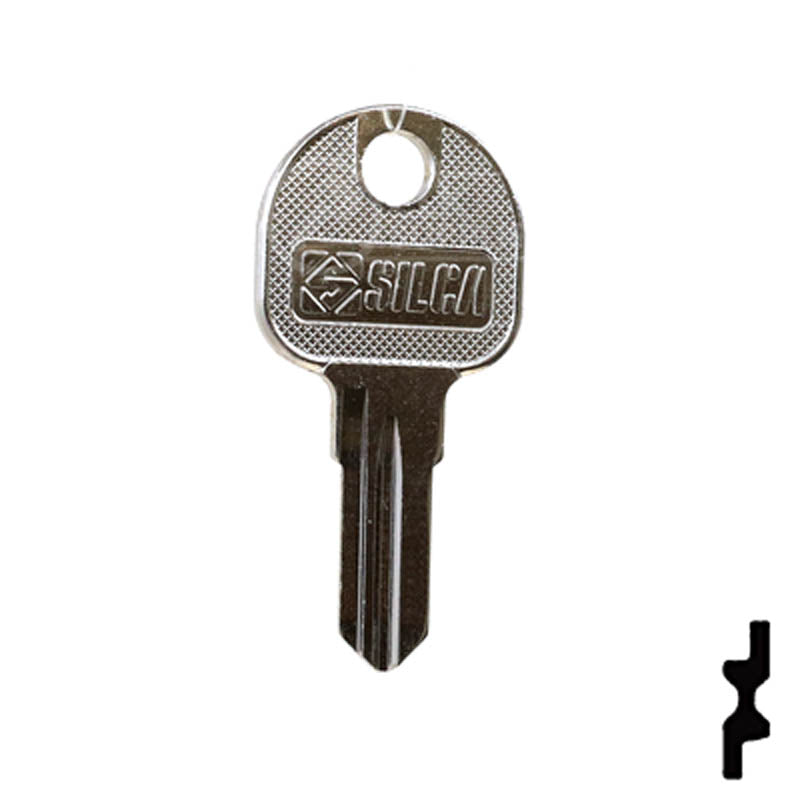 Uncut Key Blank | Hafele | HF74R Office Furniture-Mailbox Key Ilco