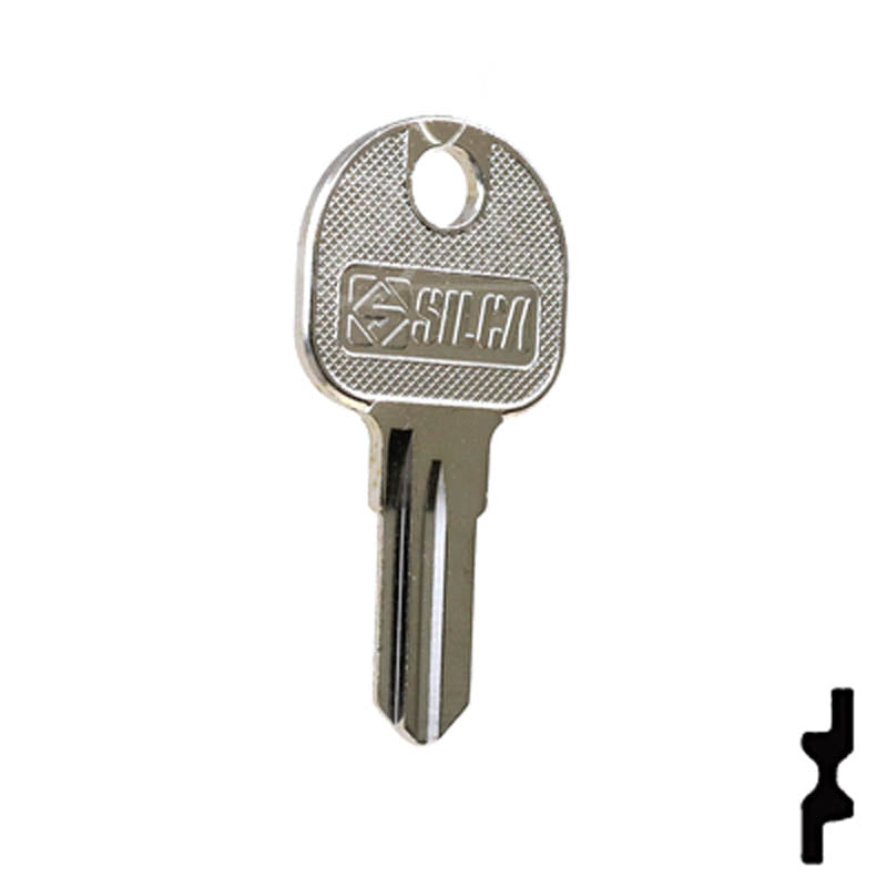 Uncut Key Blank | Hafele | HF74R Office Furniture-Mailbox Key Ilco