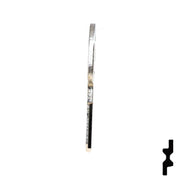 Uncut Key Blank | Hafele | HF74R Office Furniture-Mailbox Key Ilco