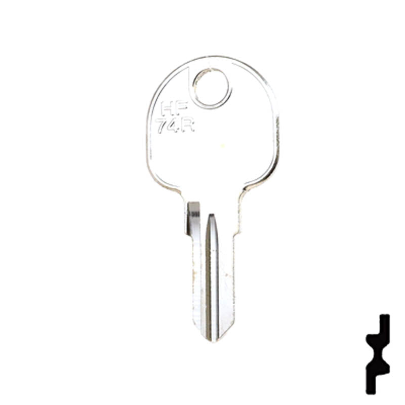 Uncut Key Blank | Hafele | HF74R Office Furniture-Mailbox Key Ilco