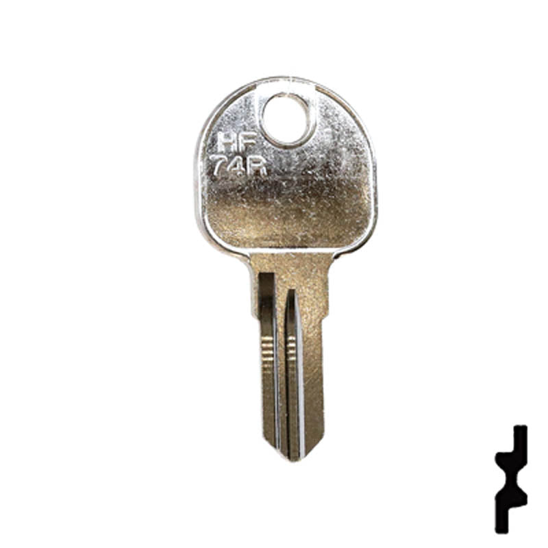 Uncut Key Blank | Hafele | HF74R Office Furniture-Mailbox Key Ilco