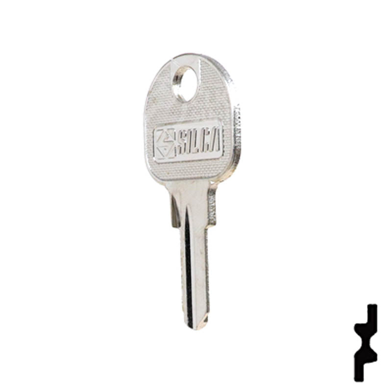 Uncut Key Blank | Hafele | HF74R Office Furniture-Mailbox Key Ilco