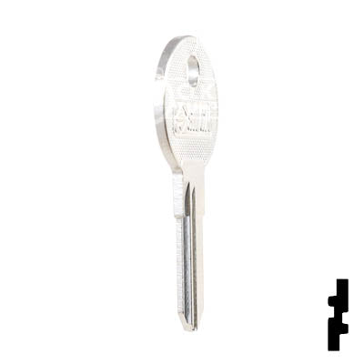 Uncut Key Blank | Hafele | HF75R, SI Office Furniture-Mailbox Key Ilco