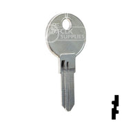 Uncut Key Blank | Hafele | HF75R, SI Office Furniture-Mailbox Key Ilco