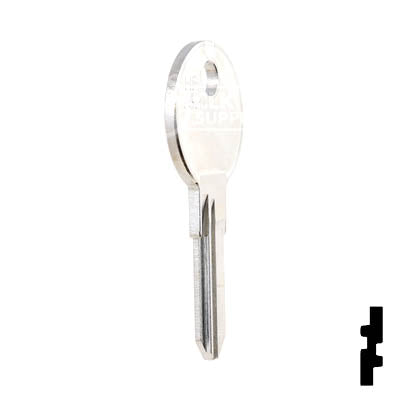 Uncut Key Blank | Hafele | HF75R, SI Office Furniture-Mailbox Key Ilco