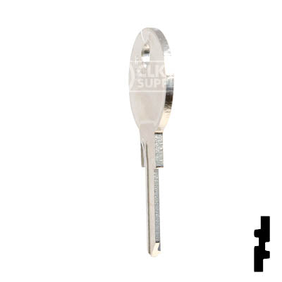 Uncut Key Blank | Hafele | HF75R, SI Office Furniture-Mailbox Key Ilco