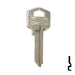 Uncut Key Blank | Harloc, Tesa | TE3, HR2 Office Furniture-Mailbox Key Ilco