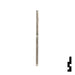 Uncut  Key Blank | Hickory, First Watch | 1671 Office Furniture-Mailbox Key Ilco