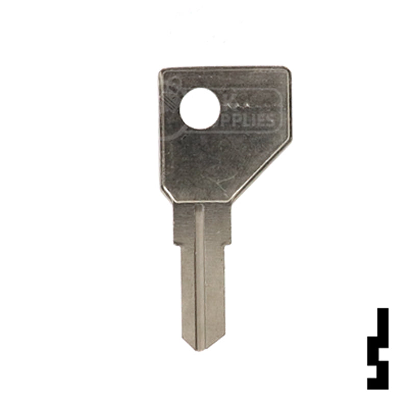 Uncut  Key Blank | Hickory, First Watch | 1671 Office Furniture-Mailbox Key Ilco