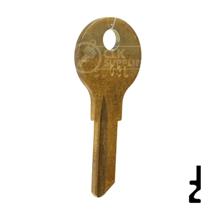 Uncut Key Blank | Hudson | BD03L Office Furniture-Mailbox Key Framon Manufacturing Company, Inc