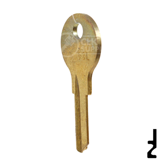 Uncut Key Blank | Hudson | BD03L Office Furniture-Mailbox Key Framon Manufacturing Company, Inc