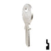 Uncut Key Blank | Huwil, Hafele | BD226 Office Furniture-Mailbox Key Framon Manufacturing Company, Inc