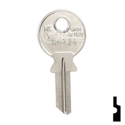 Uncut Key Blank | Huwil, Hafele | BD226 Office Furniture-Mailbox Key Framon Manufacturing Company, Inc
