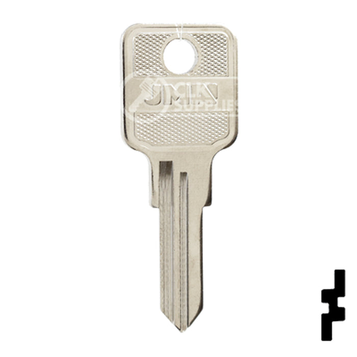 Uncut Key Blank | Huwil | HUW-1D Office Furniture-Mailbox Key JMA USA