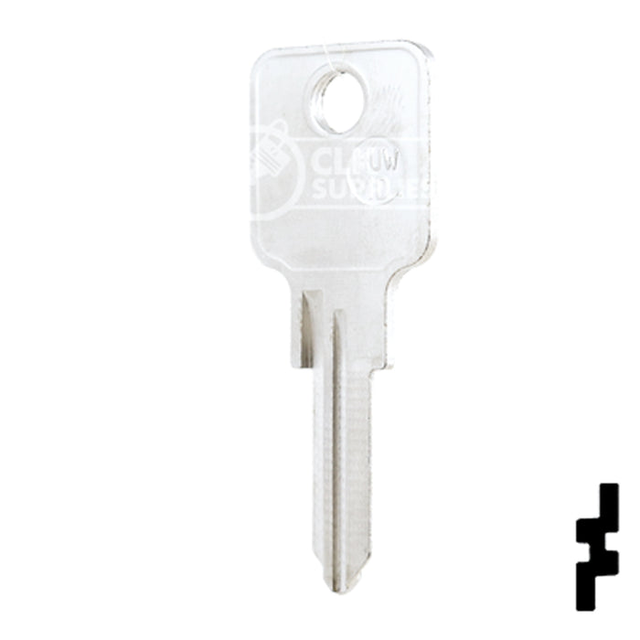 Uncut Key Blank | Huwil | HUW-1D Office Furniture-Mailbox Key JMA USA