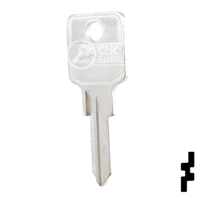 Uncut Key Blank | Huwil | HUW-1D Office Furniture-Mailbox Key JMA USA