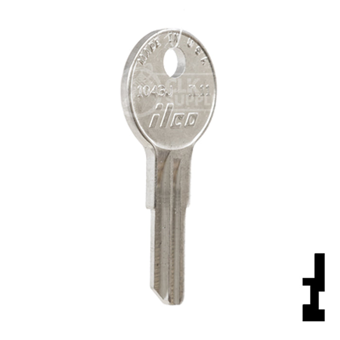 Uncut Key Blank | Illinios | 1043J, IL11 Office Furniture-Mailbox Key Ilco