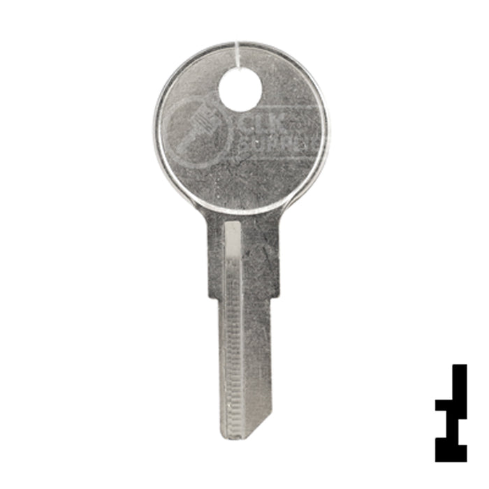 Uncut Key Blank | Illinios | 1043J, IL11 Office Furniture-Mailbox Key Ilco