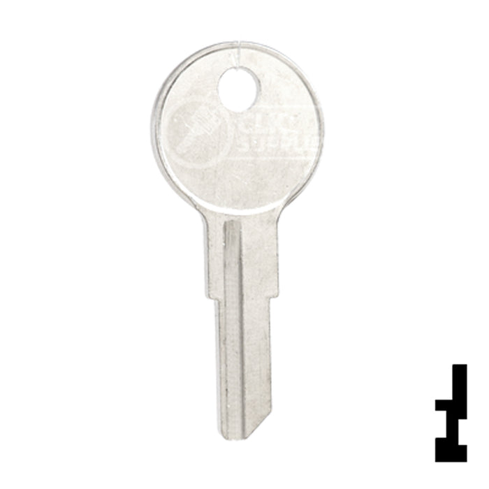 Uncut Key Blank | Illinios | 1043J, IL11 Office Furniture-Mailbox Key Ilco