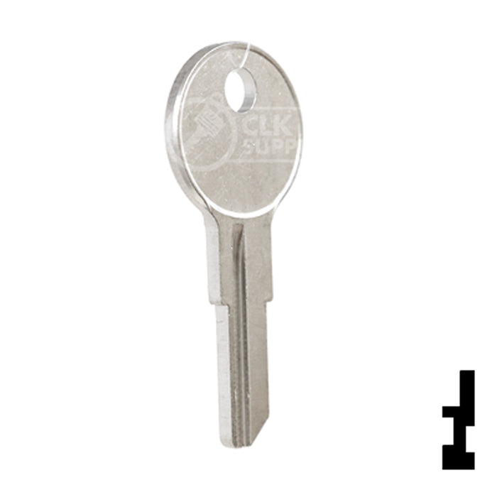 Uncut Key Blank | Illinios | 1043J, IL11 Office Furniture-Mailbox Key Ilco